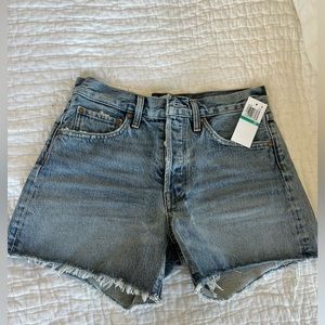 New with tags Agolde jean shorts. Size 25.